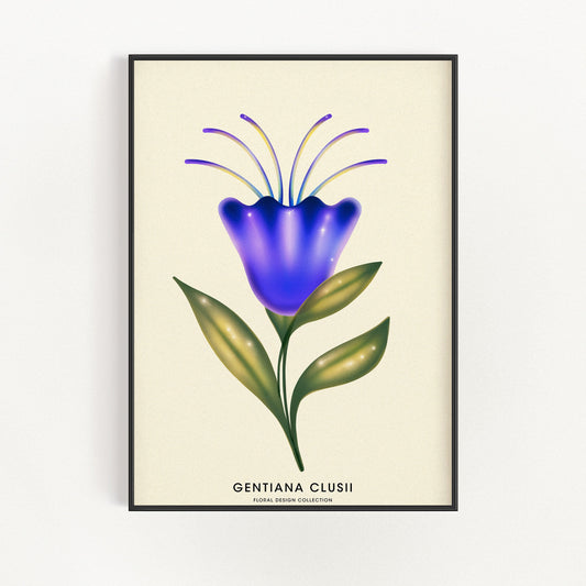 Blomma - Marin | Veska 21×30 cm