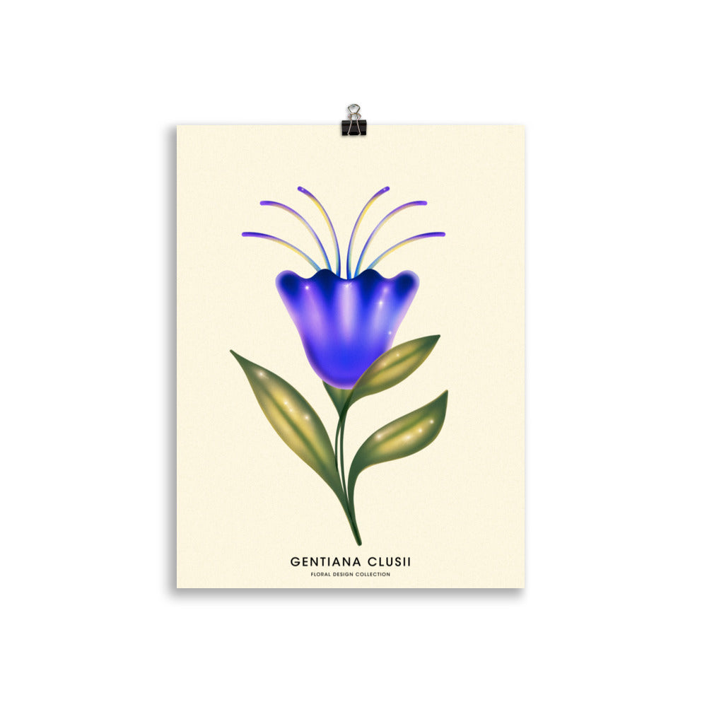 Blomma - Marin | Veska 30×40 cm