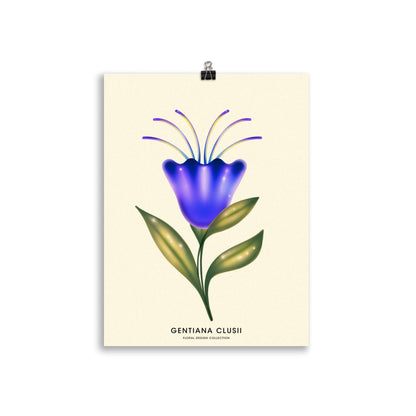 Blomma - Marin | Veska 30×40 cm