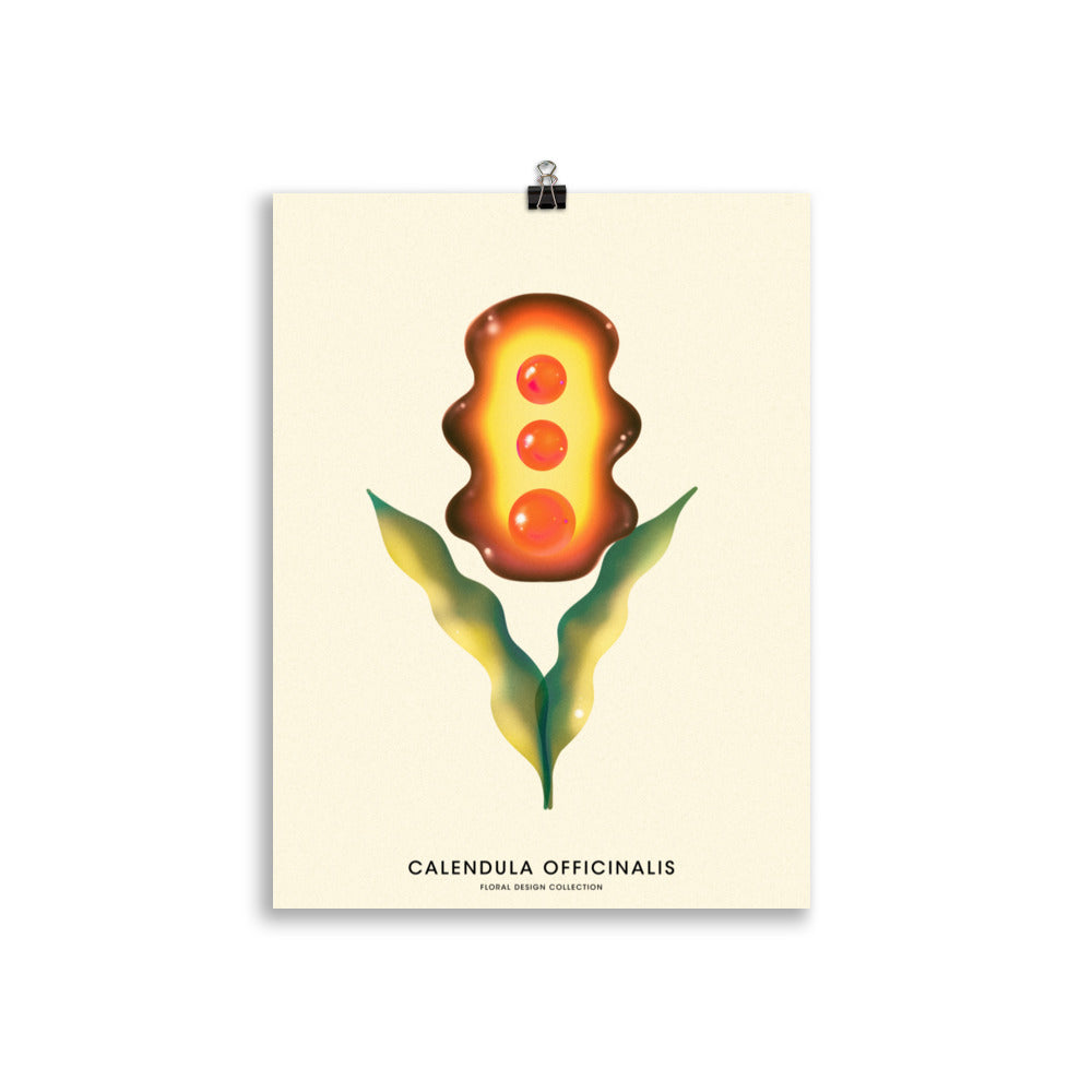 Blomma - Orange | Veska 30×40 cm