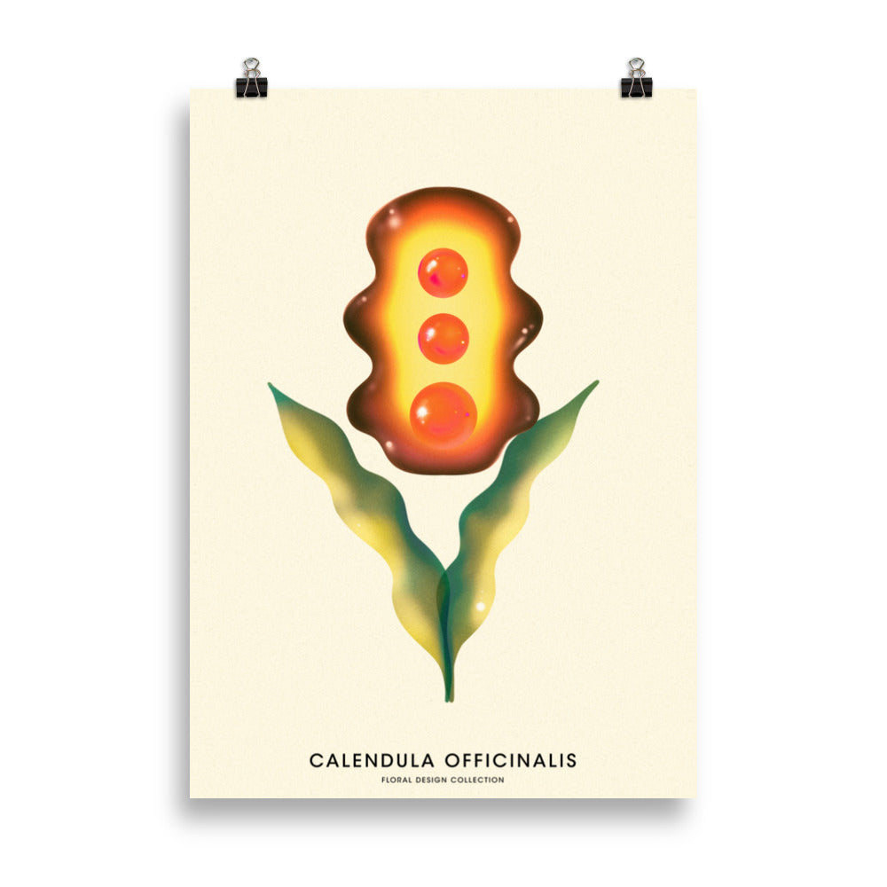Blomma - Orange | Veska 50×70 cm
