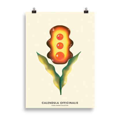 Blomma - Orange | Veska 50×70 cm