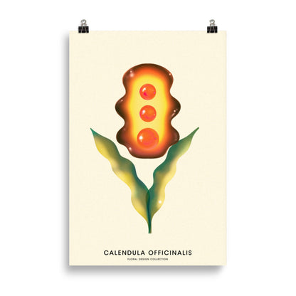 Blomma - Orange | Veska 61×91 cm