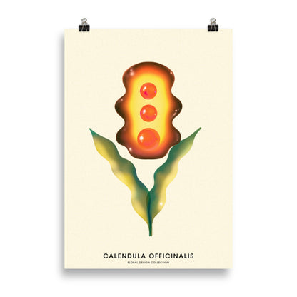 Blomma - Orange | Veska 70×100 cm