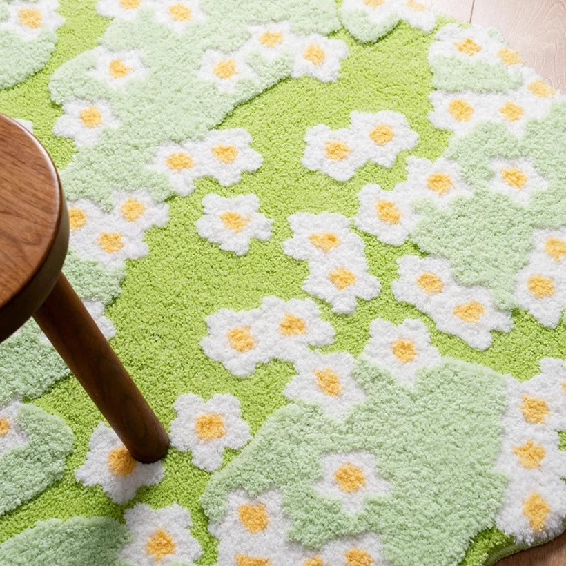 Blommig Trädgårdsmatta | Veska