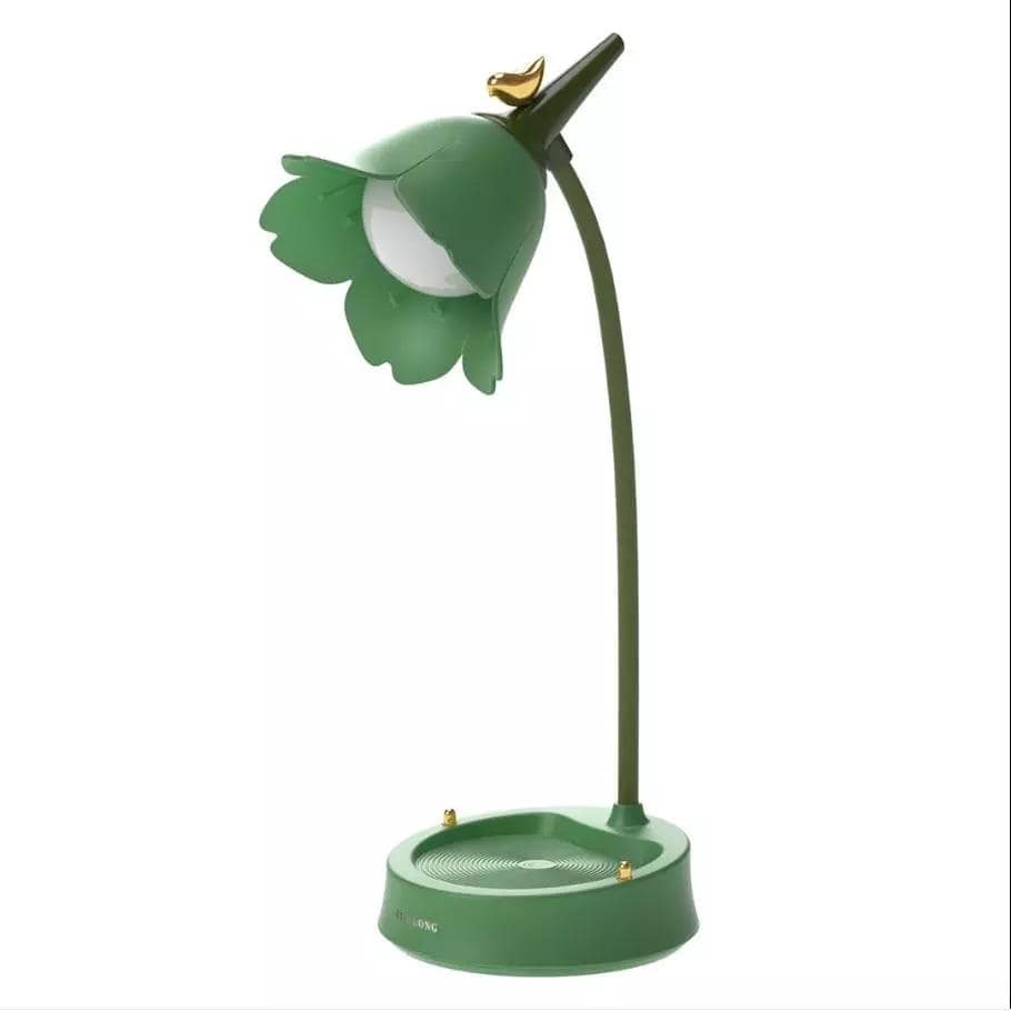 Blomsterbordslampa (4 färger) | Veska grön