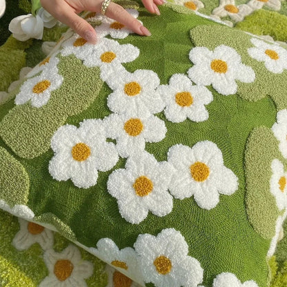 Blomsterträdgård Broderi Kuddöverdrag | Veska