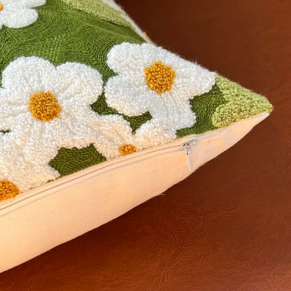 Blomsterträdgård Broderi Kuddöverdrag | Veska