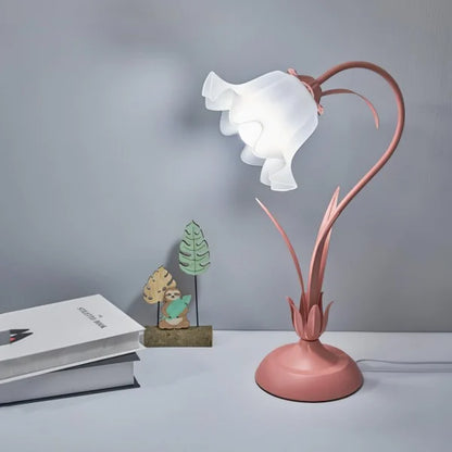 BloomBeam - Justerbar Retro Bordslampa | Veska Rosa