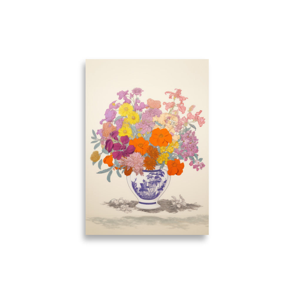 Blooms in China | Veska 21×30 cm