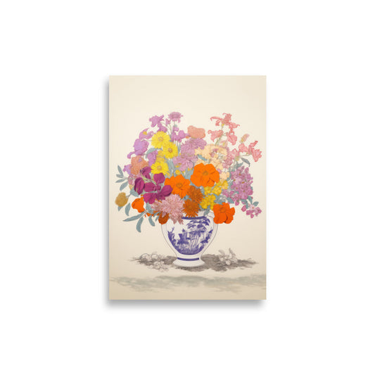 Blooms in China | Veska 21×30 cm