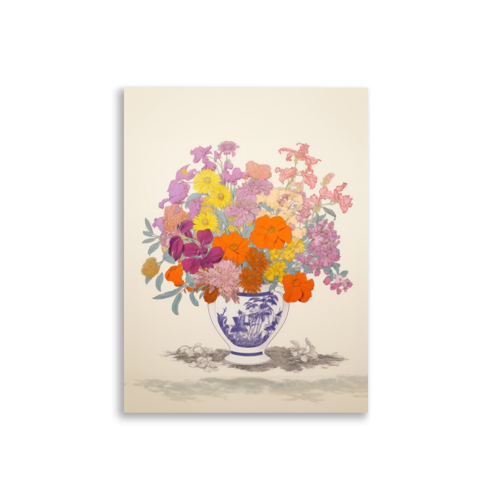 Blooms in China | Veska 30×40 cm