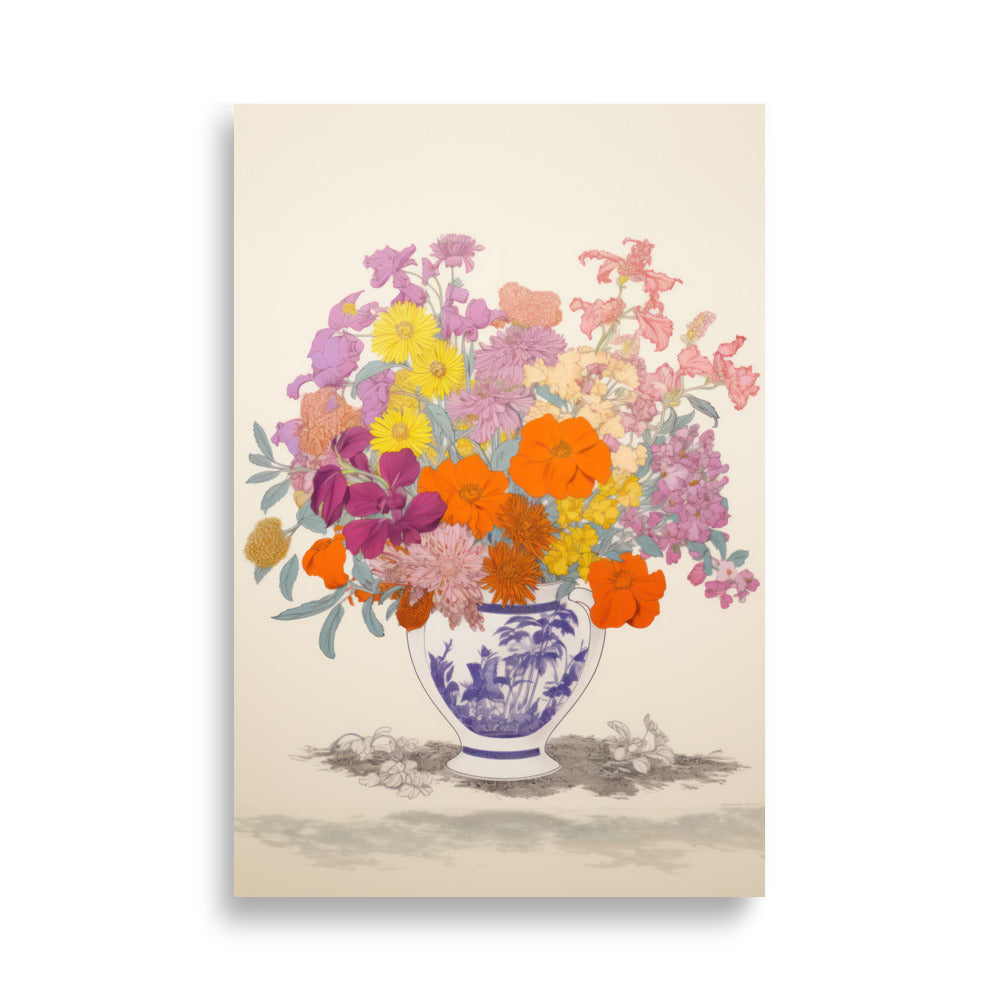 Blooms in China | Veska 61×91 cm
