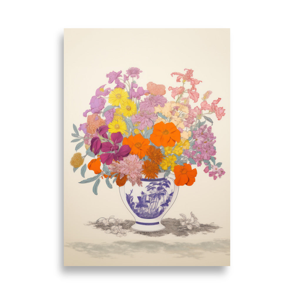 Blooms in China | Veska 70×100 cm