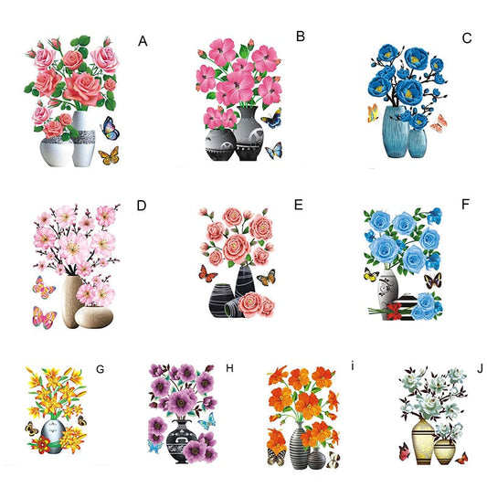 Blossom Booster 3D Dekorativa Blomsticker | Veska Standardtitel