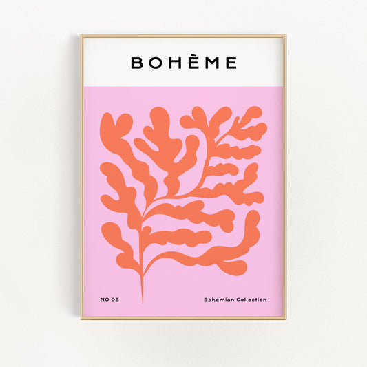 Boheme - Löv & Stjälkar | Veska 21×30 cm
