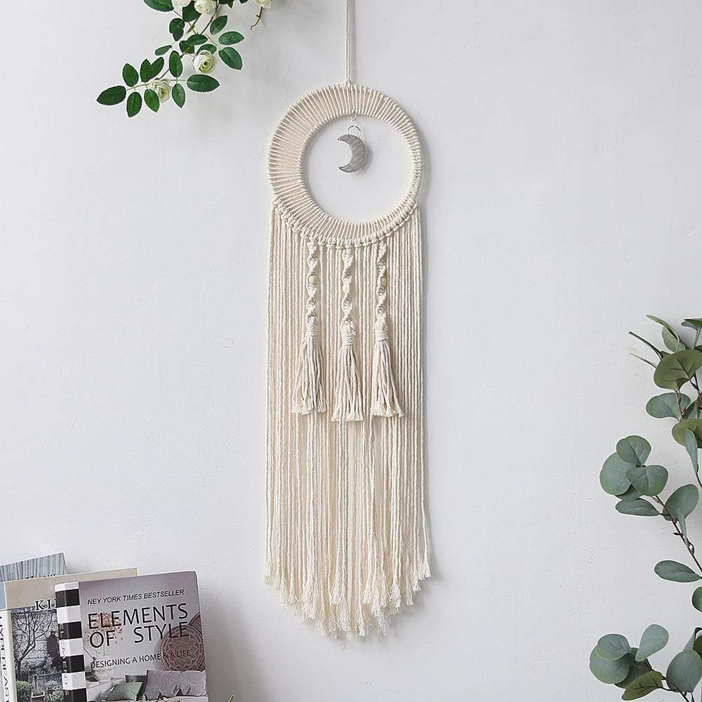 Boho Handgjord Drömfångare Väggdekoration | Veska