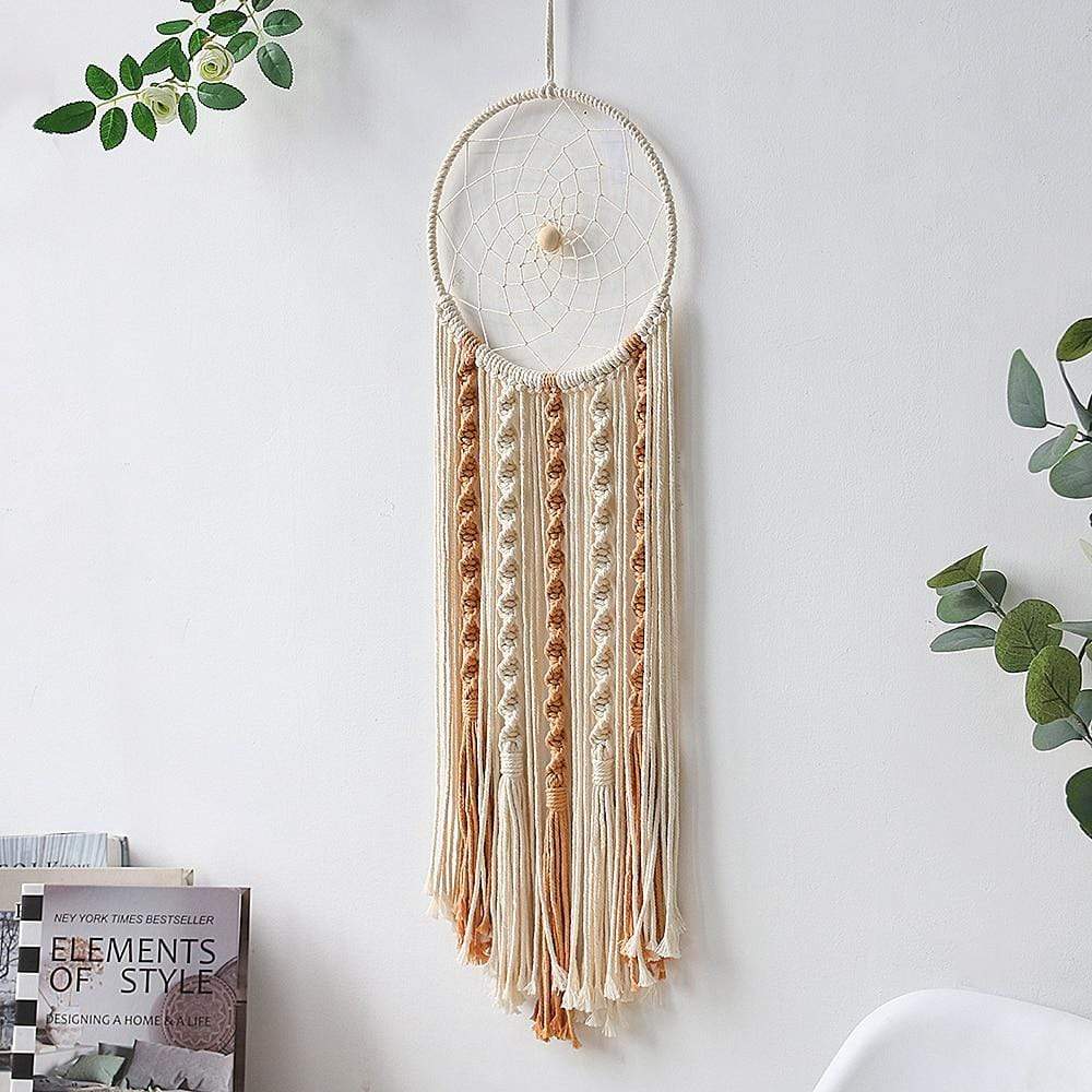 Boho Handgjord Drömfångare Väggdekoration | Veska A