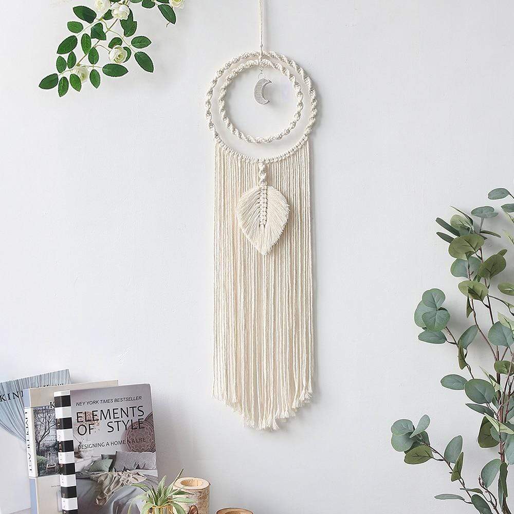 Boho Handgjord Drömfångare Väggdekoration | Veska B