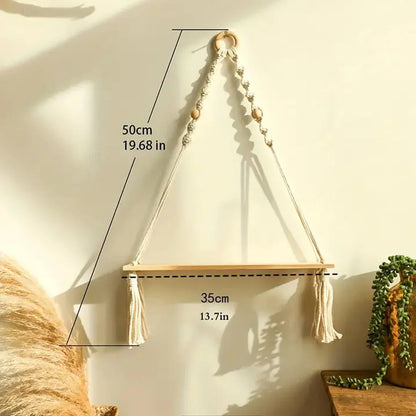 Boho Macrame Stativ Rustik Dekoration | Veska