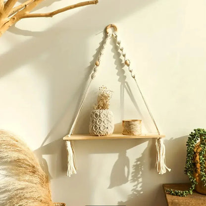 Boho Macrame Stativ Rustik Dekoration | Veska