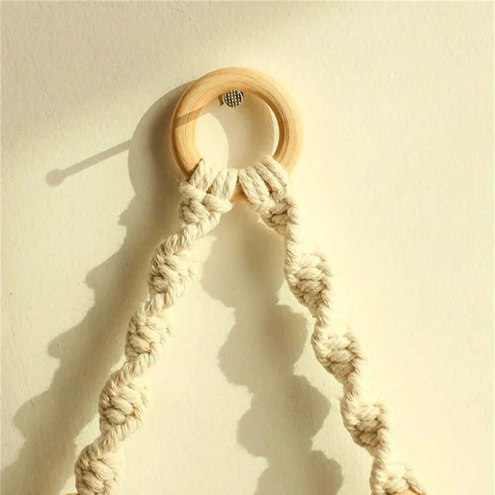 Boho Macrame Stativ Rustik Dekoration | Veska