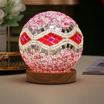 BohoGlow – Modern Bohemisk Bordslampa med USB-laddning | Veska G