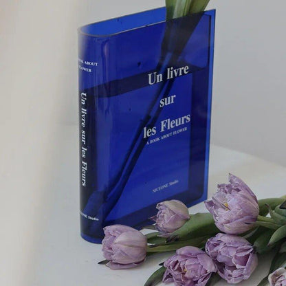 Bok Veskaomster Vaso | Veska Unlivre blå Akryl