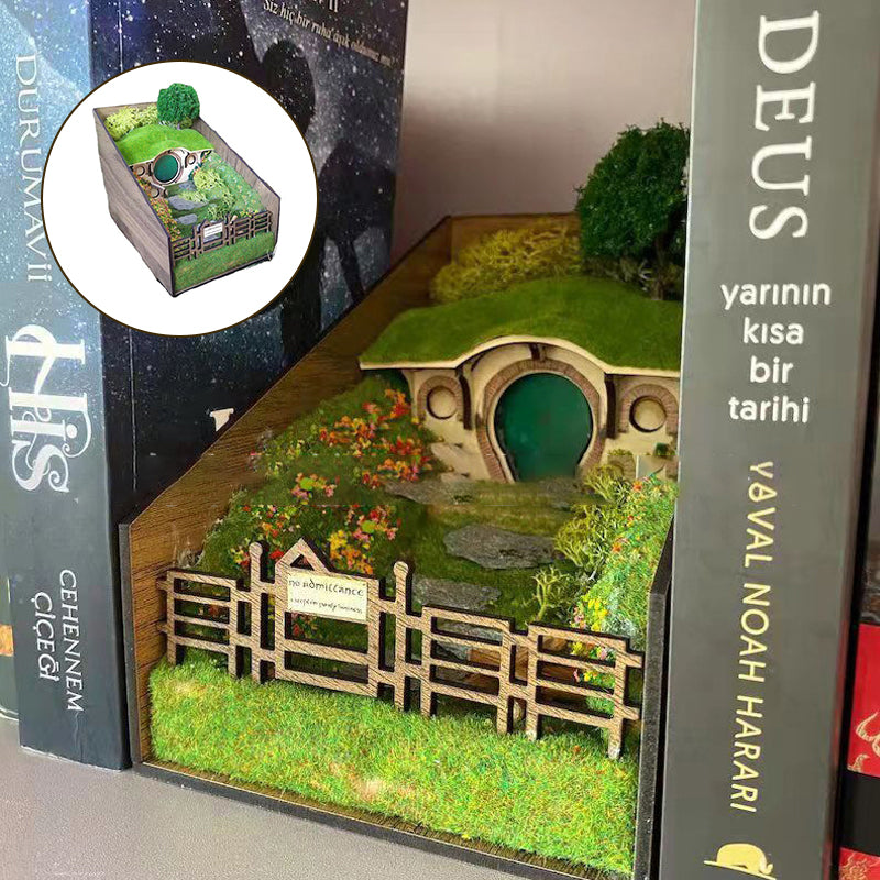 bokhyllsinsatser, dekorativa bokstöd | Veska