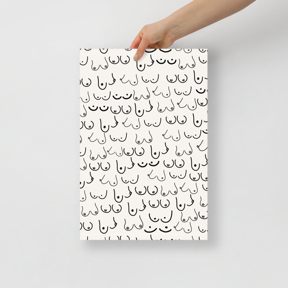 Boos Ivory Wall Art | Veska 12×18