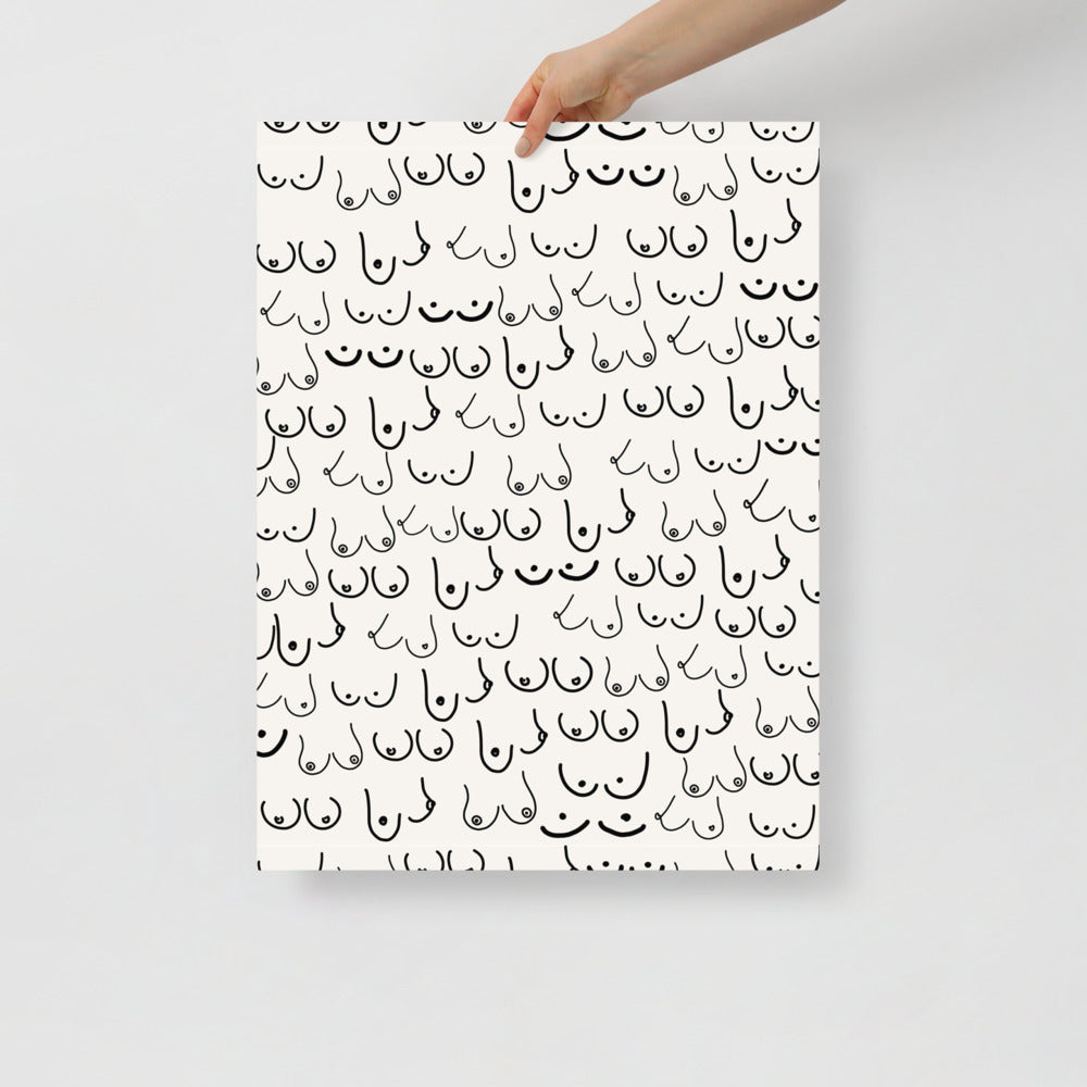 Boos Ivory Wall Art | Veska 18×24