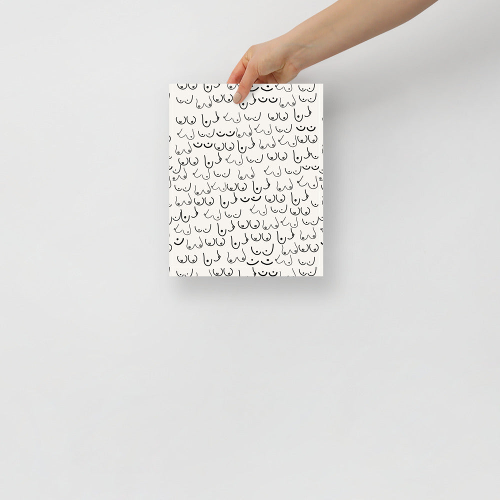 Boos Ivory Wall Art | Veska 8×10