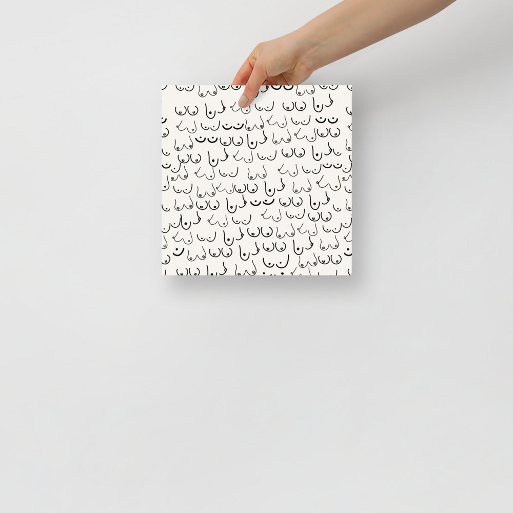 Boos Ivory Wall Art | Veska 10×10