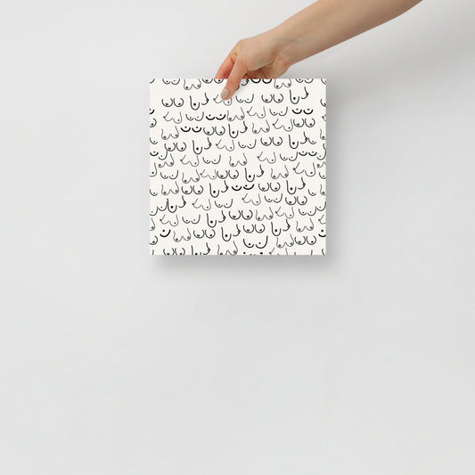 Boos Ivory Wall Art | Veska 10×10