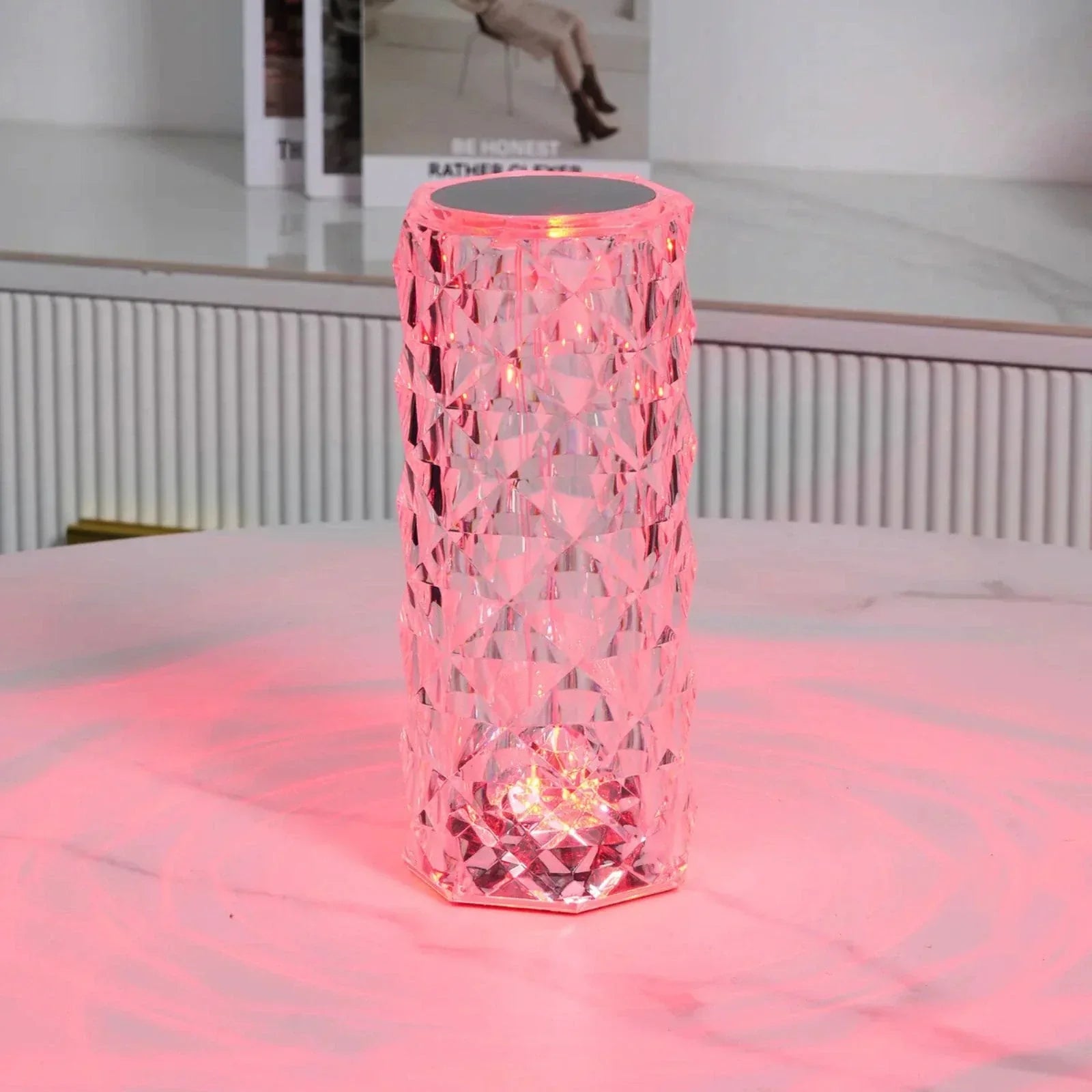 Bordslampa Akryl Touch Control Ljus | Veska