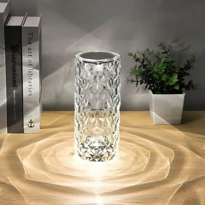 Bordslampa Akryl Touch Control Ljus | Veska