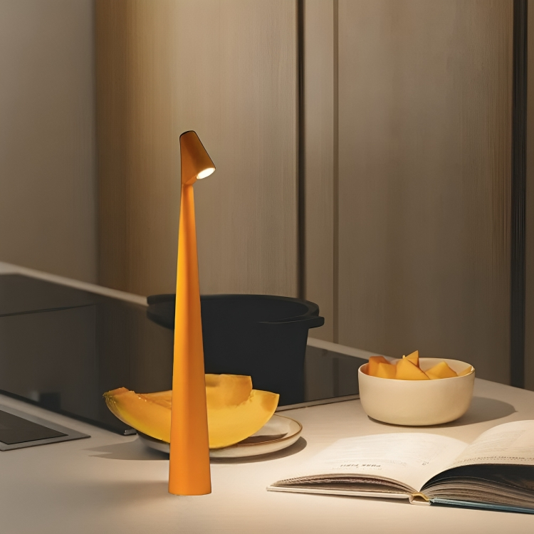 Bordslampa Bärbar LED Aluminium Uppladdningsbar | Veska Orange