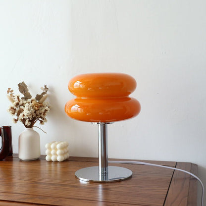 Bordslampa i italiensk designerstil | Veska Orange USB-laddning