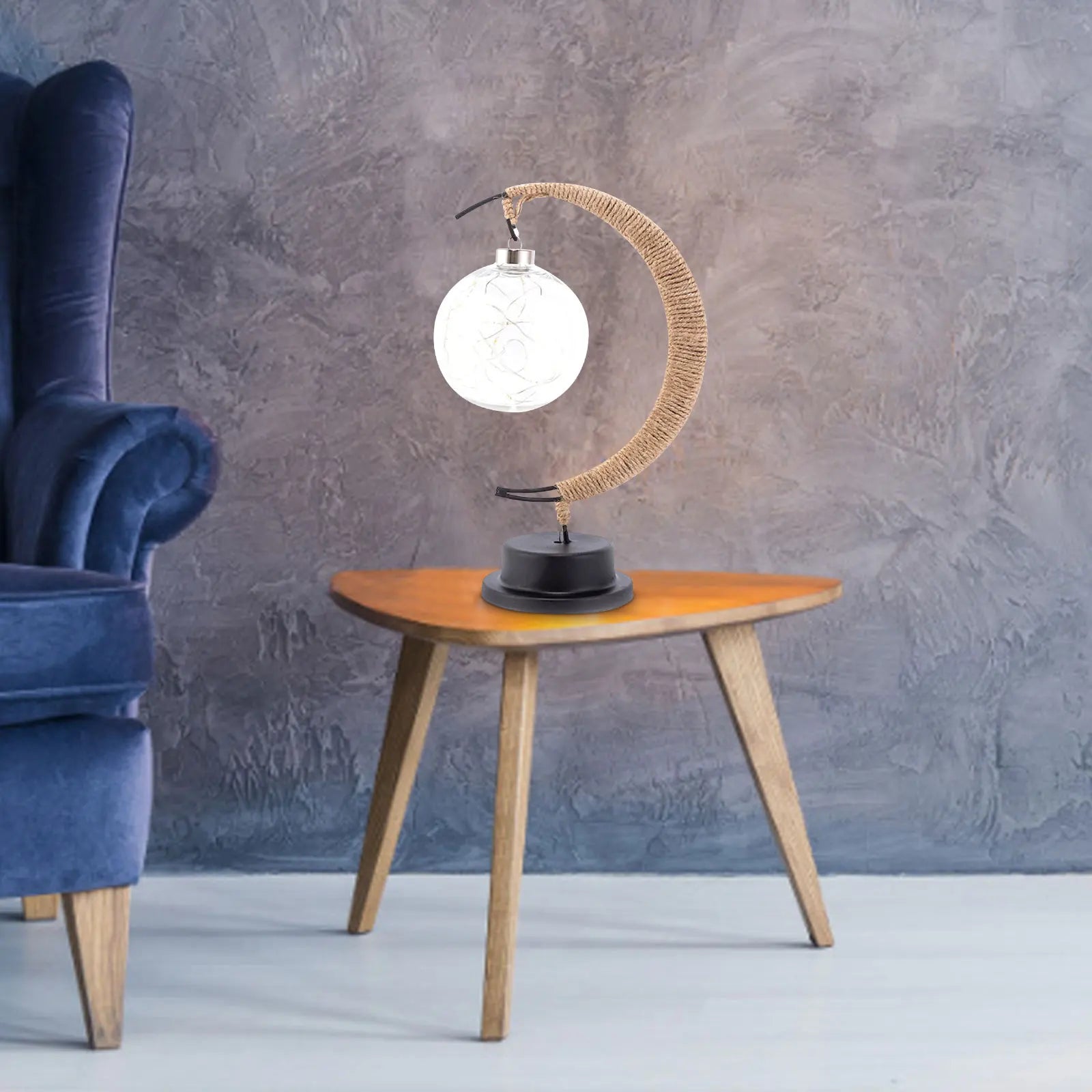 Bordslampa LED Månlampa för Sovrum | Veska