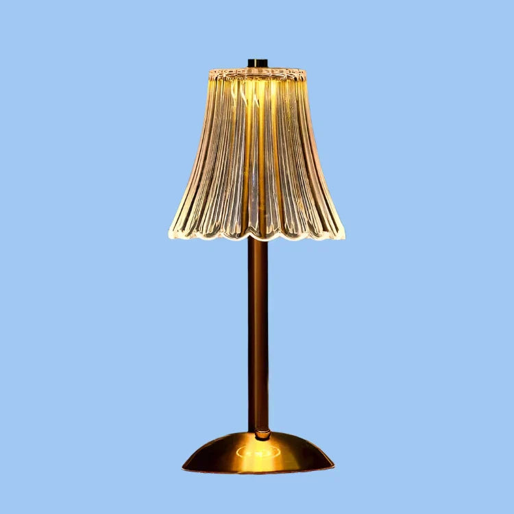 Bordslampa LED Trådlös Modern Kristall Ljus | Veska