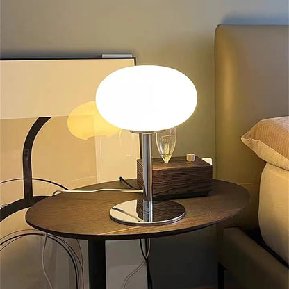 Bordslampa med dimbar LED varm belysning | Veska Vit