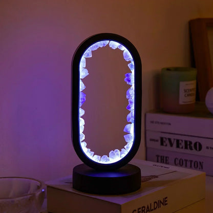 Bordslampa med kristall atmosfärisk ljusdesign | Veska