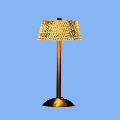 Bordslampa med kristallskärm och USB-laddning | Veska