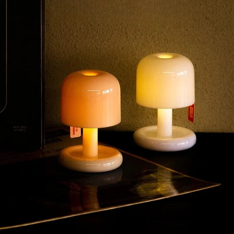Bordslampa med mjukt solnedgångslyse | Veska