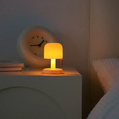 Bordslampa med mjukt solnedgångslyse | Veska