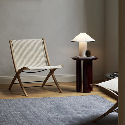 Bordslampa med textilskärm – Lunara | Veska