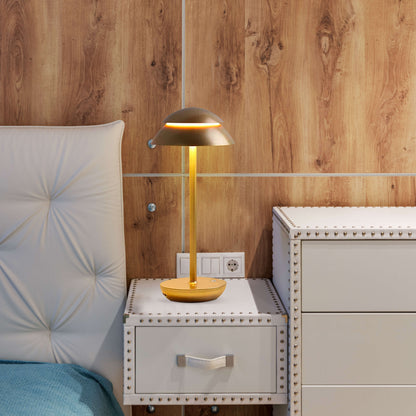 Bordslampa med touch-kontroll och LED-ljus | Veska Guld