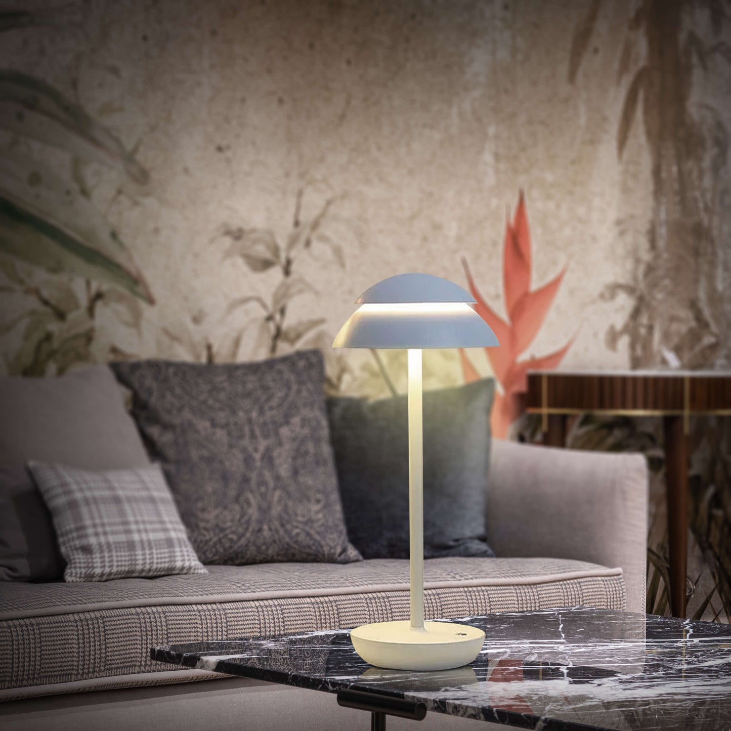Bordslampa med touch-kontroll och LED-ljus | Veska