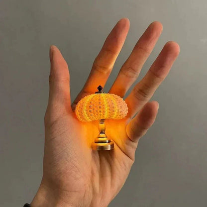 Bordslampa Mini Sjöborrar Skalsljus | Veska