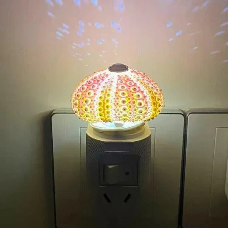 Bordslampa Mini Sjöborrar Skalsljus | Veska